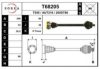 VAG 893501203A Drive Shaft